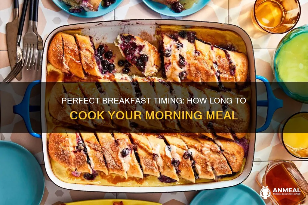 how long to cook breakfast