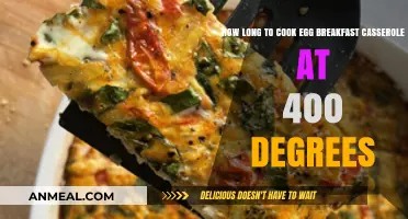 Quick Egg Casserole Breakfast at 400 Degrees