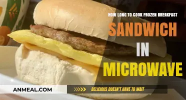 Quick Morning Bites: Cooking Frozen Breakfast Sandwiches