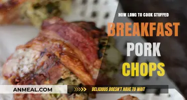 Perfectly Cooked Stuffed Breakfast Pork Chops: Timing Tips