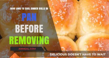 Perfectly Cooled Dinner Rolls: Timing Tips for Pan Removal
