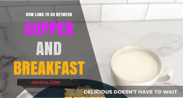 A Healthy Supper-to-Breakfast Gap