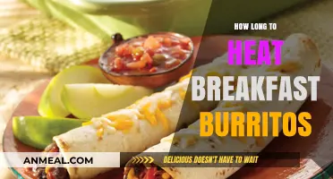 Quickly Heating Breakfast Burritos: How Long Does It Take?