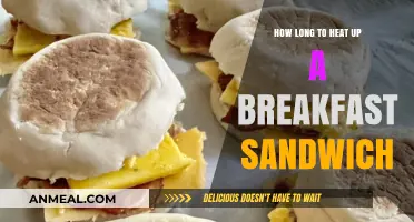 Quickly Heat Up Your Breakfast Sandwich in Minutes