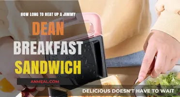Quickly Heat Up Your Jimmy Dean Breakfast Sandwich