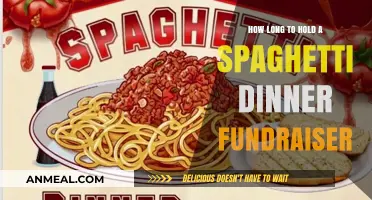 Perfect Timing: Hosting a Successful Spaghetti Dinner Fundraiser Event