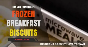 Quickly Microwave Frozen Breakfast Biscuits: How Long is Ideal?