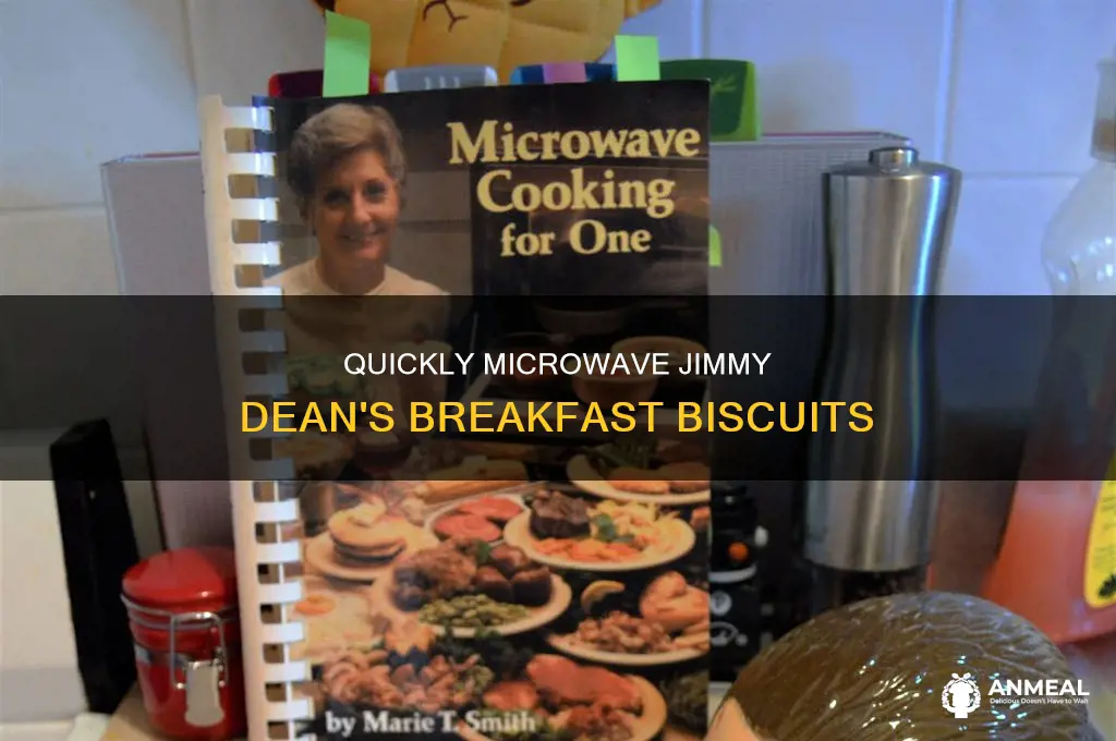 how long to microwave jimmy deans breakfast biscuit bacon