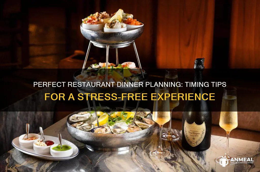 how long to plan for dinner at a restaurant