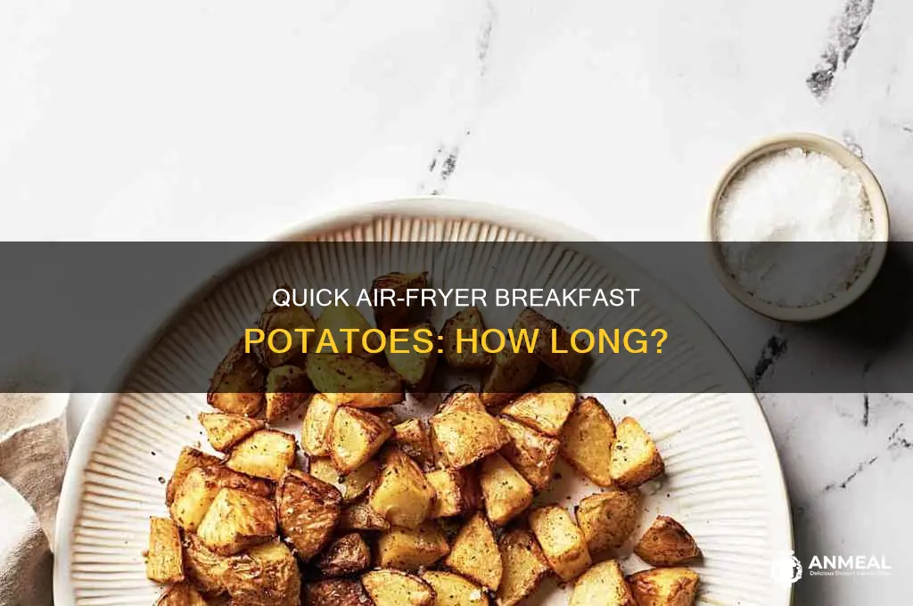 how long to put breakfast potatoes in the airfryeb