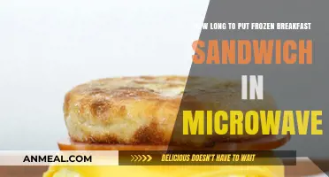 Quick Breakfast: Microwave Frozen Sandwiches in Minutes