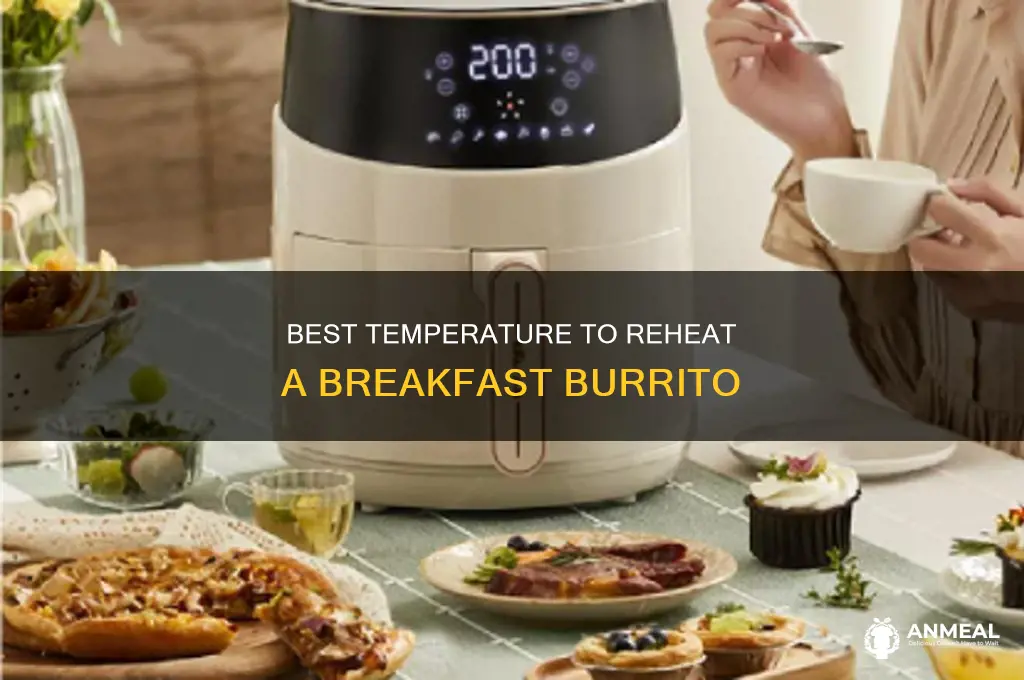 how long to reheat a breakfast burrito at 300 f