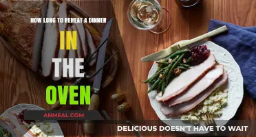 Perfectly Reheated Dinner: Oven Timing Tips for Optimal Flavor