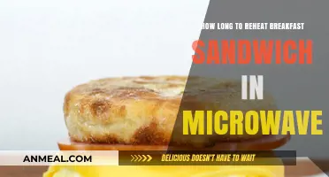 Quickly Reheat Your Breakfast Sandwich in the Microwave