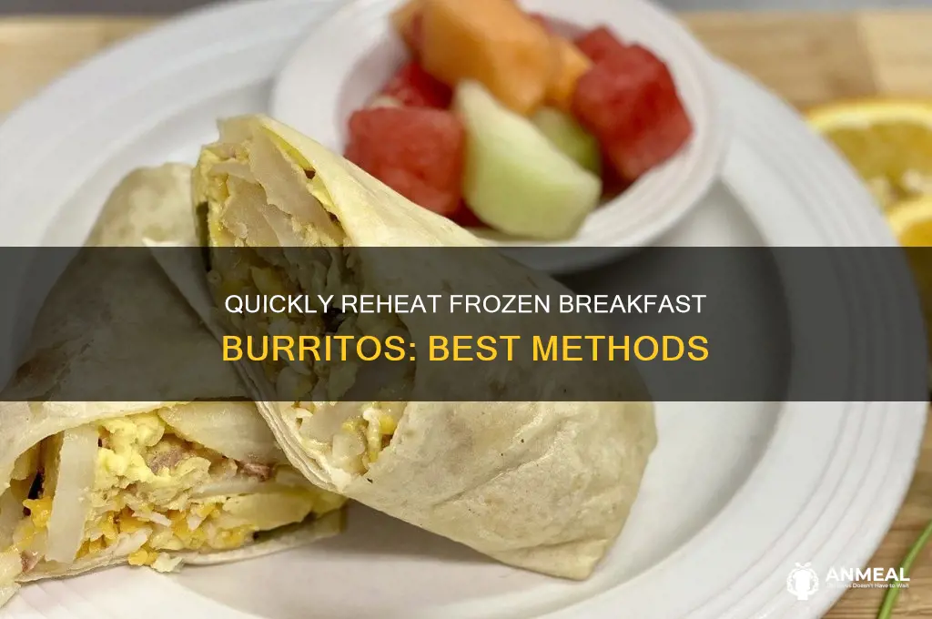 how long to reheat frozen breakfast burrito