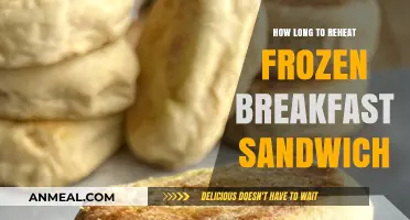 Quickly Reheat Frozen Breakfast Sandwiches for a Hearty Morning Meal