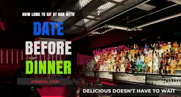 Perfect Timing: How Long to Sit at the Bar Before Dinner