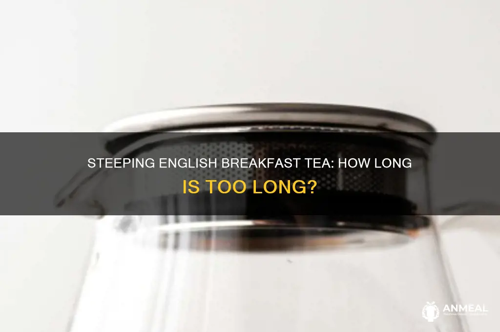 how long to steep english breakfast twinnings