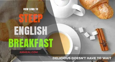 Steeping English Breakfast: The Perfect Timing for a Hearty Brew