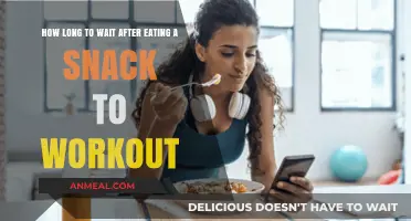 Optimal Timing: When to Work Out After Snacking for Peak Performance