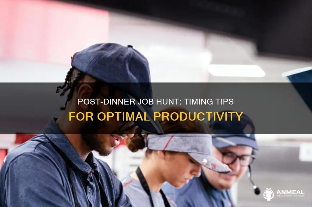 how long to wait to job after dinner