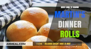 Perfectly Warm Martin's Dinner Rolls: Quick Heating Tips and Timing