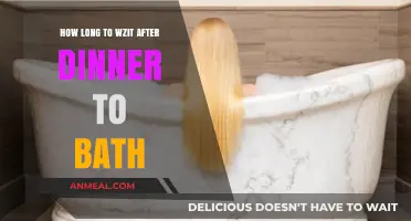 Post-Dinner Bathing: Timing Tips for Comfort and Digestion