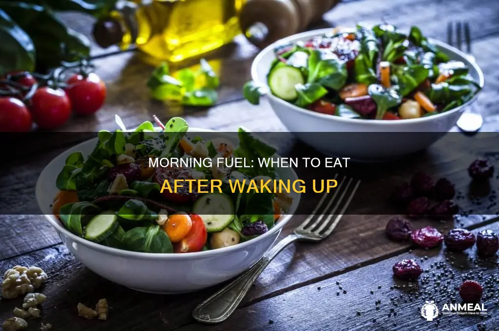 how long wait waking up breakfast
