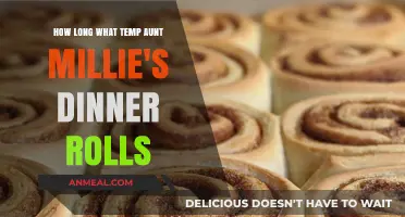 Perfect Aunt Millie's Dinner Rolls: Baking Time & Temperature Guide