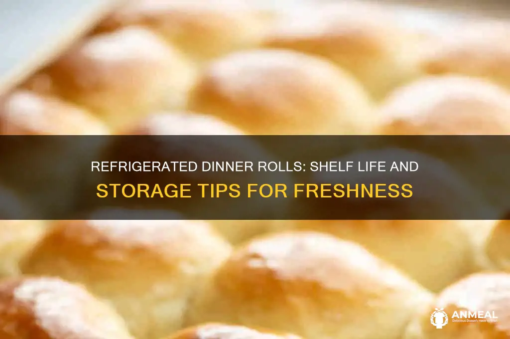 how long will dinner rolls last in the refrigerator