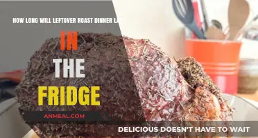 Leftover Roast Dinner: Fridge Storage Time and Tips