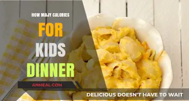 Healthy Kids' Dinner: Calorie Guidelines for Balanced Nutrition
