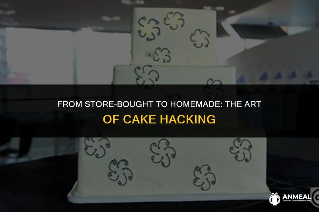 how make a cake from snack cakes