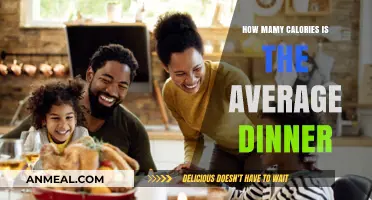 Average Dinner Calories: Understanding Your Evening Meal's Nutritional Value