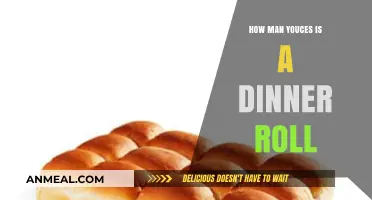 How Many Ounces Does a Dinner Roll Typically Weigh?