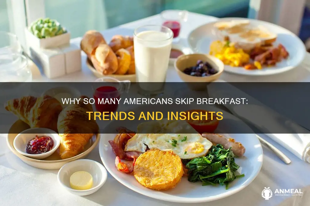 how many american skip breakfast
