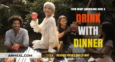 Dinner and Drinks: How Many Americans Pair Alcohol with Meals?