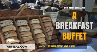 A Hearty Breakfast: Bagels at the Buffet