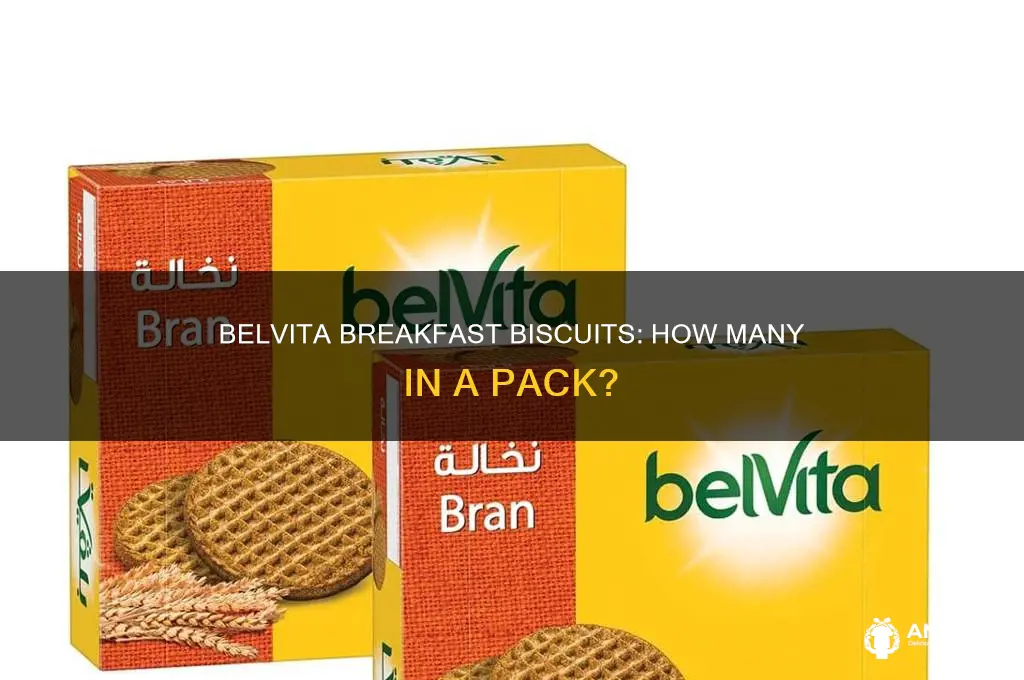how many belvita breakfast biscuits are in 1 pack