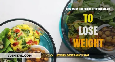 Eat Boiled Eggs for Breakfast to Lose Weight