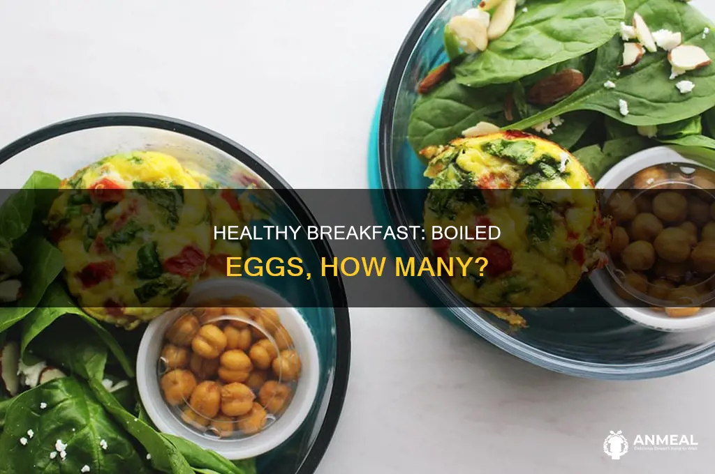 how many boiled eggs should i have for breakfast