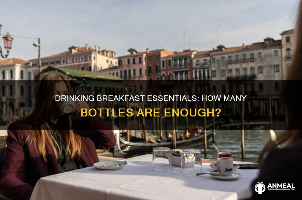 how many bottles of breakfast essentials should you drink