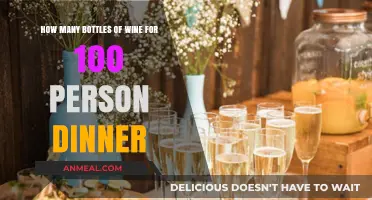Perfect Pour: Estimating Wine Bottles for a 100-Person Dinner