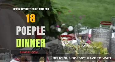 Perfect Pairing: Wine Bottle Count for an 18-Person Dinner Party