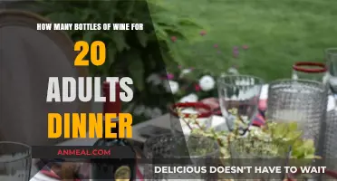 Perfect Pour: Wine Bottle Count for 20-Guest Dinner Parties