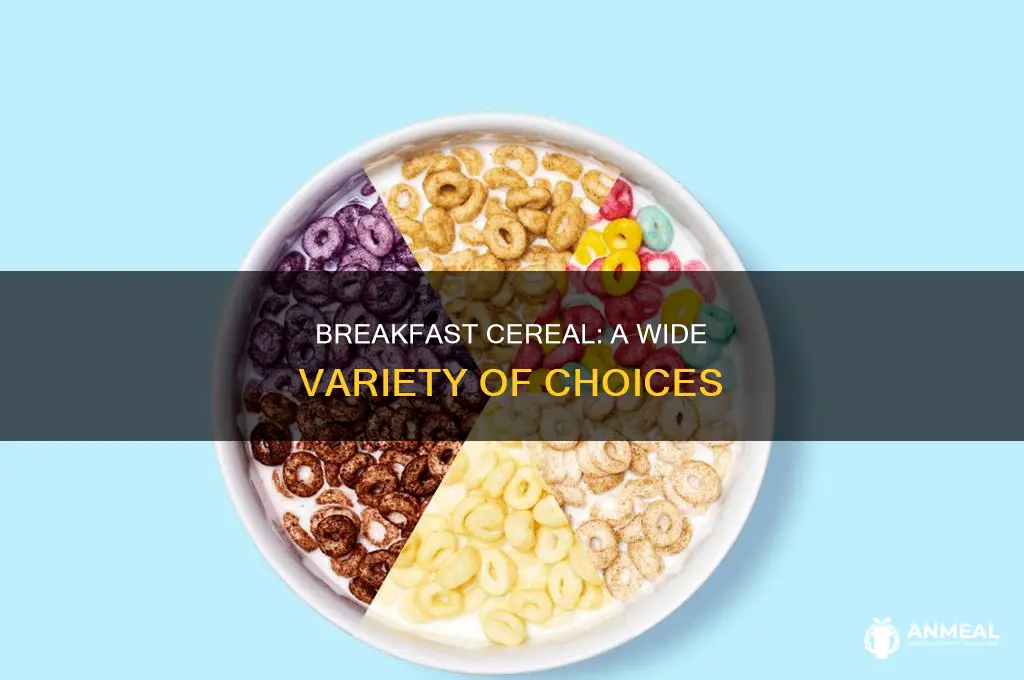 how many breakfast cereals are there
