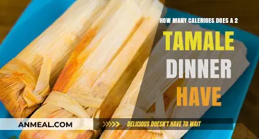 Tamale Dinner Calories: Unveiling the Count in a 2-Tamale Meal