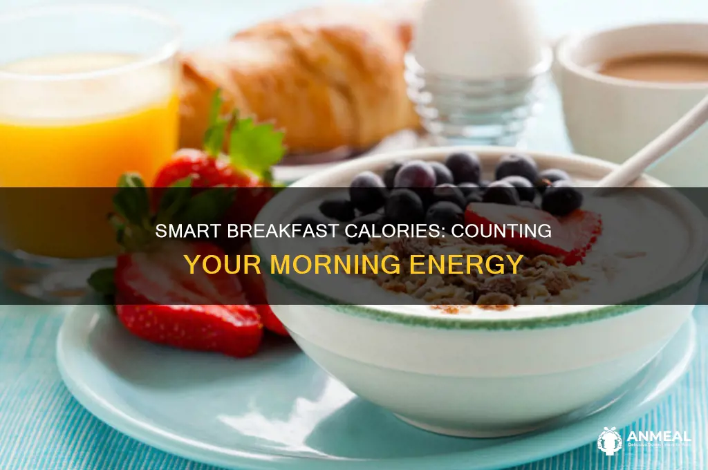 how many calories a breakfast should have