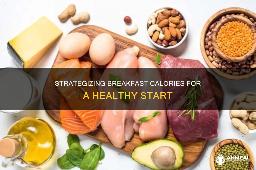 how many calories ahould breakfast be