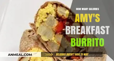 Calorie-Counting Amy's Breakfast Burrito: Nutritional Facts
